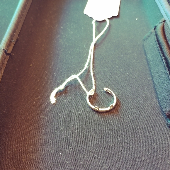 Sterling Adjustable Cat Ear Ring - Picture 2 of 4